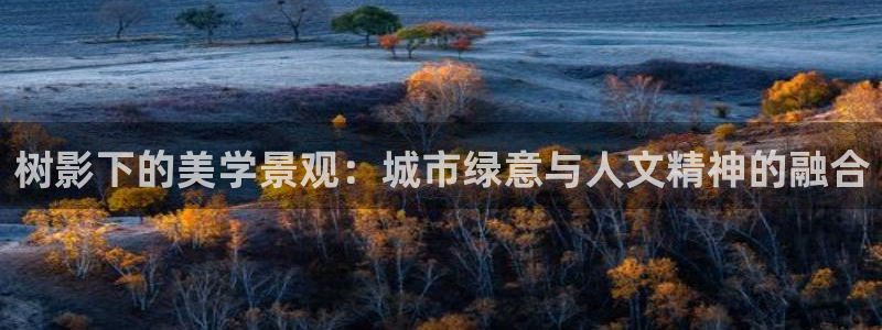 摩根2娱乐：树影下的美学景观：城市绿意与人文精神的融合